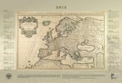 Mapa Europy z XVII w